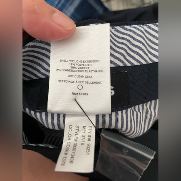 Express Men’s Slim Stretch Slack Pants - Picture 3 of 4